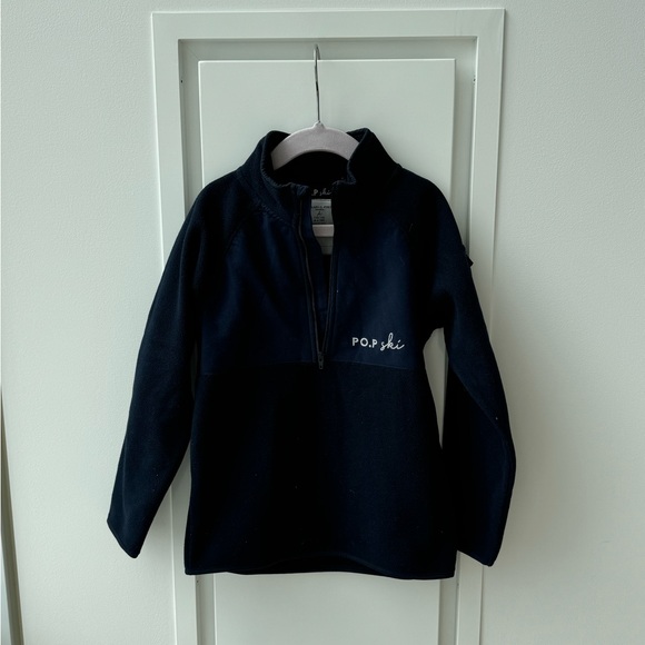 Polarn O. Pyret HALF-ZIP FLEECE SHIRT. Size 4-6T. NEW - Picture 4 of 10